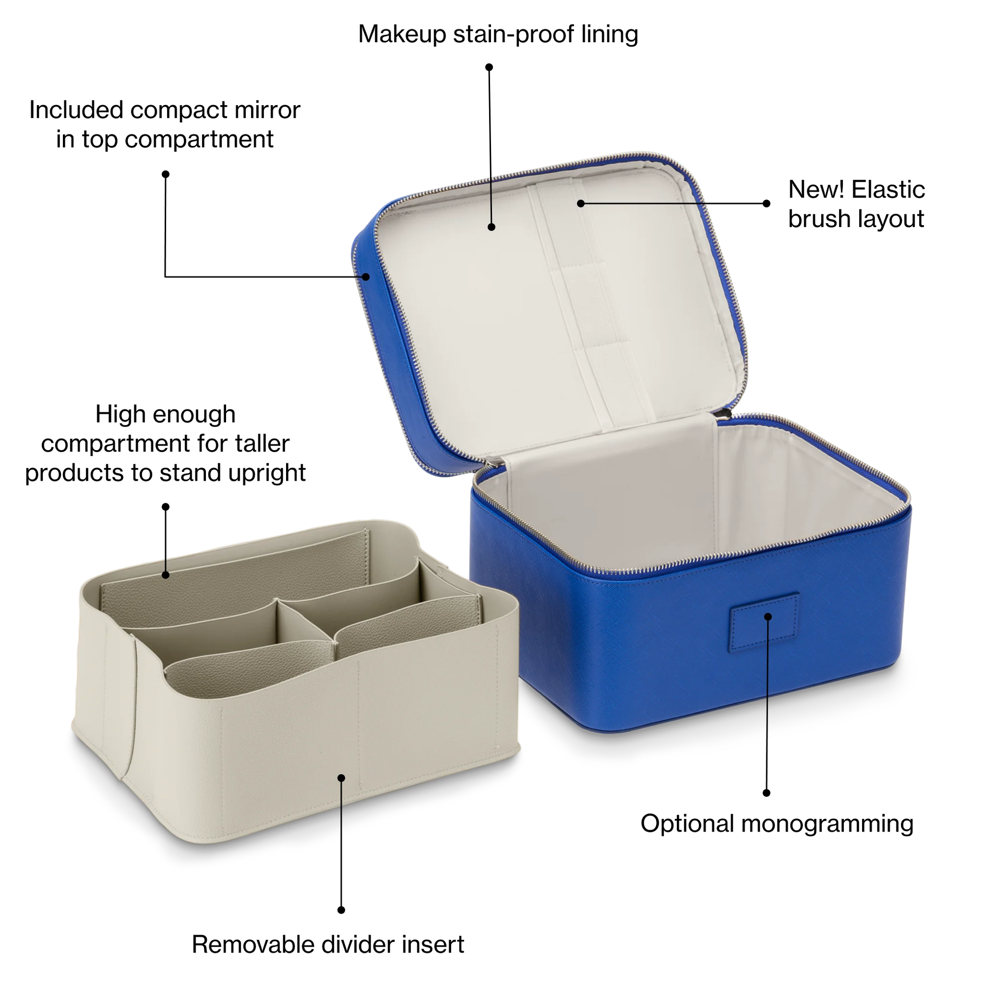 Double-Tier Vanity Case