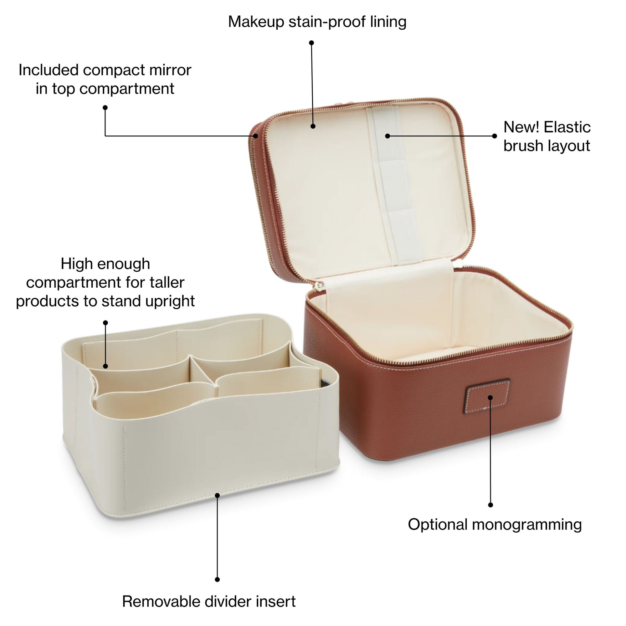 Double-Tier Vanity Case