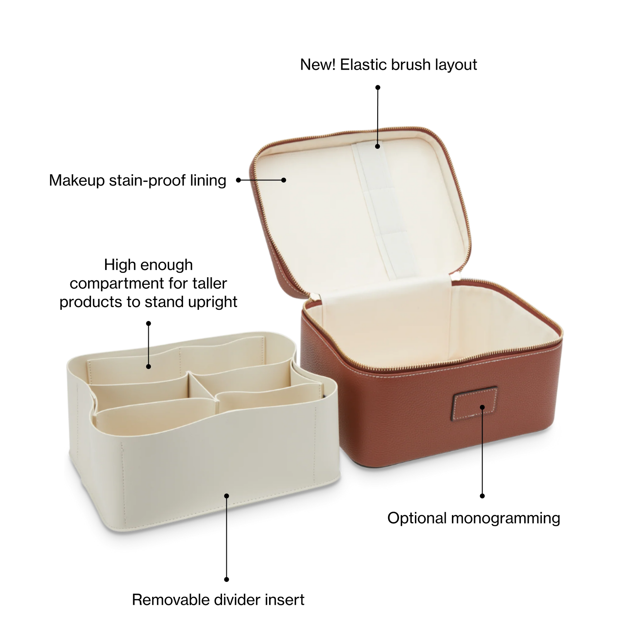 Single-Tier Vanity Case