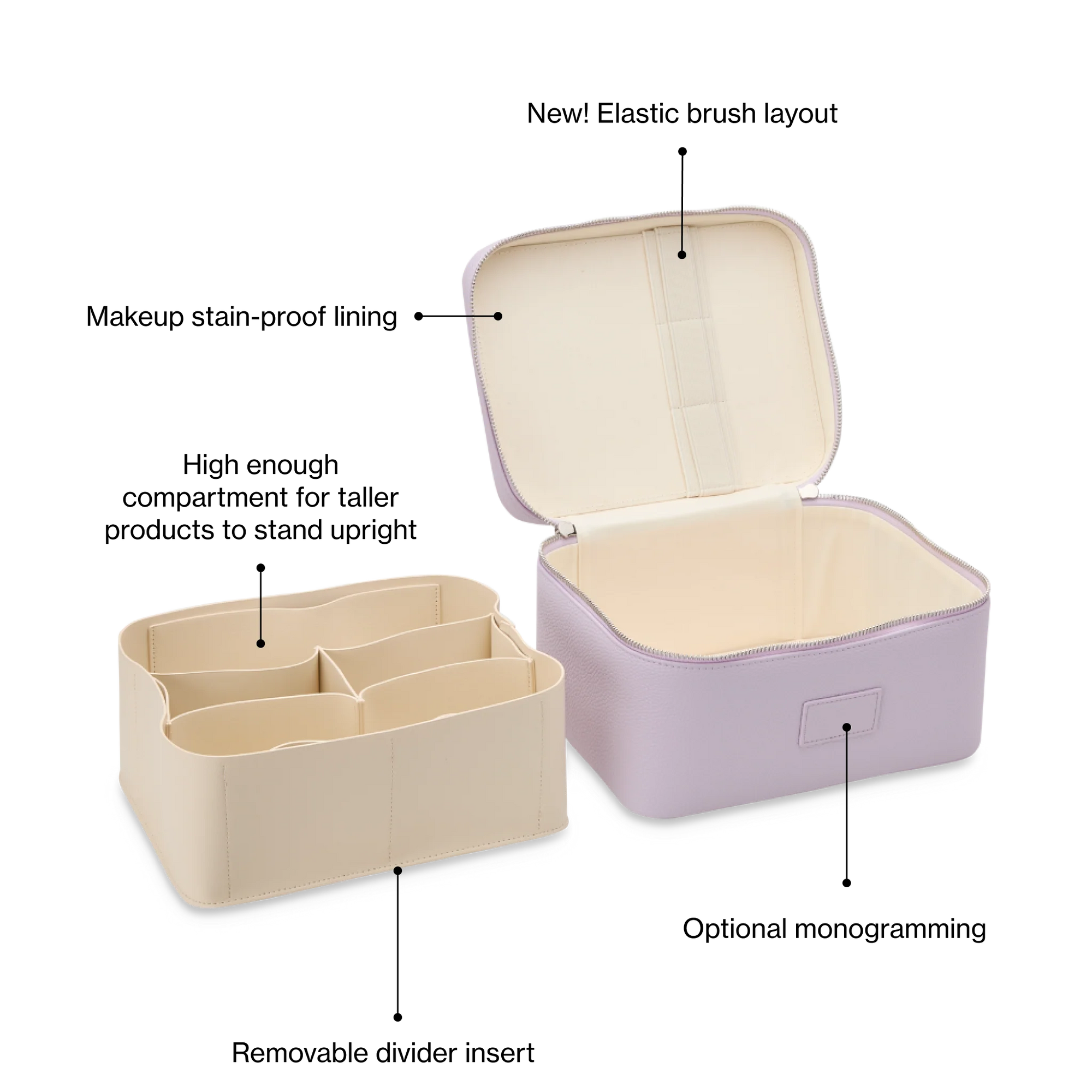 Single-Tier Vanity Case